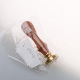 Maxbell Retro Sealing Wax Classic Initial Wax Seal Stamp Wooden Alphabet Letter Y - Aladdin Shoppers