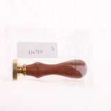 Maxbell Retro Sealing Wax Classic Initial Wax Seal Stamp Wooden Alphabet Letter Z - Aladdin Shoppers