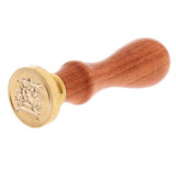 Maxbell Retro Sealing Wax Classic Initial Wax Seal Stamp Wooden Alphabet Letter Z - Aladdin Shoppers