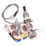Maxbell Guitar Circuit Wiring Kit Tone Volume Control A500K B500K Pots Switch For LP - Aladdin Shoppers