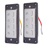 Maxbell Set of 2pcs Mini Humbucker Pickups for 4 String Electric Bass Guitar Parts - Aladdin Shoppers