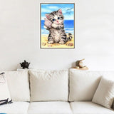 Maxbell DIY 5D Animal Diamond Painting Mosaic Embroidery Cross Stitch 20x25cm #1 - Aladdin Shoppers