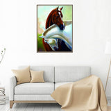 Maxbell DIY 5D Animal Diamond Painting Mosaic Embroidery Cross Stitch 20x25cm #2 - Aladdin Shoppers