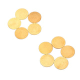 Maxbell 10 Pieces Piezo Elements Sounder Sensor Trigger Drum Disc DIY 35mm Copper - Aladdin Shoppers