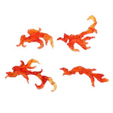 Maxbell 2 Pieces DIY Burning Flame Effect Action Figure Display Stand for