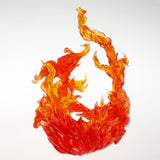 Maxbell 2 Pieces DIY Burning Flame Effect Action Figure Display Stand for