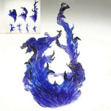 Maxbell 2 Pieces DIY Burning Flame Effect Action Figure Display Stand for