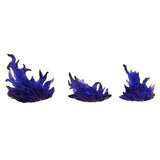 Maxbell 2 Pieces DIY Burning Flame Effect Action Figure Display Stand for