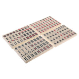 Maxbell Chinese Antique Mahjong Board Game 144 Mahjong in 23x16.2x4.5cm Wooden Box - Aladdin Shoppers
