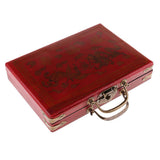 Maxbell Chinese Antique Mahjong Board Game 144 Mahjong in 23x16.2x4.5cm Wooden Box - Aladdin Shoppers