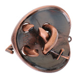 Maxbell 2 Pieces Puzzle Classic Metal Brain Teaser IQ Test Toy for Adults Children