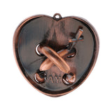 Maxbell 2 Pieces Puzzle Classic Metal Brain Teaser IQ Test Toy for Adults Children