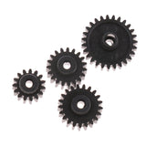 4pcs Motor Gears 15T 19T 21T 27T Pinion for 1/28 WLtoys RC Crawler Car Parts