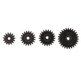 4pcs Motor Gears 15T 19T 21T 27T Pinion for 1/28 WLtoys RC Crawler Car Parts