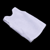 Maxbell 2pcs 1/6 Mens White Vest T-shirt Tops Sleeveless for 12'' Dragon Figures