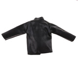 Maxbell 1/6 Scale PU Leather Male Jacket Coat Clothes with Female Briefs