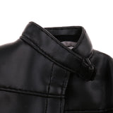 Maxbell 1/6 Scale PU Leather Male Jacket Coat Clothes with Female Briefs