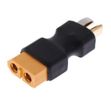 Maxbell No Wires Connector - XT60 to T-Plug Adapter Deans Style for RC Cars & Boats
