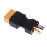 Maxbell No Wires Connector - XT60 to T-Plug Adapter Deans Style for RC Cars & Boats