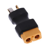 Maxbell No Wires Connector - XT60 to T-Plug Adapter Deans Style for RC Cars & Boats