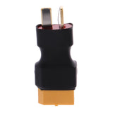 Maxbell No Wires Connector - XT60 to T-Plug Adapter Deans Style for RC Cars & Boats