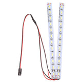 Maxbell LED Light Aluminium Chassis Lights Strip Lamp for 1/8 1/10 RC Car Drift Racing Car Crawler Truck - Aladdin Shoppers
