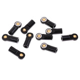 Maxbell 10 Pieces M3 Metal Ball Head Holder Rod End Ball Joint for 1/10 RC Car Black - Aladdin Shoppers