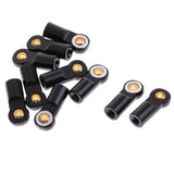 Maxbell 10 Pieces M3 Metal Ball Head Holder Rod End Ball Joint for 1/10 RC Car Black - Aladdin Shoppers