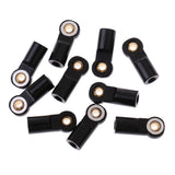 Maxbell 10 Pieces M3 Metal Ball Head Holder Rod End Ball Joint for 1/10 RC Car Black - Aladdin Shoppers