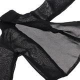 5x1/6 Scale Woman's Shirt Blouse for 12" Female Doll Figures Accessories Black