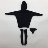 Maxbell 1/6 Female Hoodie Sweatshirt+Stockings+Sneaker for 12'' Phicen Action Figure