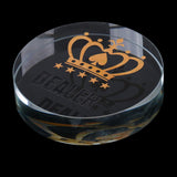 Maxbell Acrylic All-in Poker Dealer Chip / Card Protector Bounty Tournament Coin B - Aladdin Shoppers