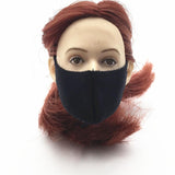 Maxbell 1/6 Woman 12'' Action Figure Mouth Face Mask Anti-Dust for CY CG White Black