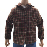 Maxbell 1/6 Scale Male Plaid Shirt Clothing for 12" Action Figure Brown Beige
