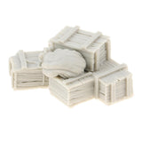 Maxbell 1/35 Resin Model Scene Accessories Sandbags Wall Ammunition Boxes & Bags
