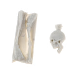 Unassembly Unpainted Kit 1/35 Resin Skull Skeleton Models for Diorama Scene