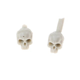 Maxbell 40Pieces Resin Soldier Skull Resin Model Skeleton 5mm Resin Miniature Statue