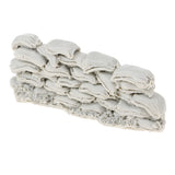 Maxbell 1/35 Resin Soldier Scenario Accessories Model Resin Sandbag Wall Model
