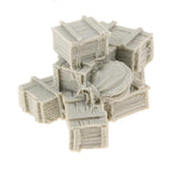 Maxbell 1/35 Resin Figure Resin Boxes and Bags Model Sandbag Walls Combination