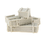 Maxbell 1/35 Resin Figure Resin Boxes and Bags Model Sandbag Walls Combination