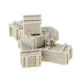 Maxbell 1/35 Resin Figure Resin Boxes and Bags Model Sandbag Walls Combination