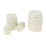 Maxbell 1/35 Military Soldier Food Supplies Basket Cask Models for Sand Table Scene