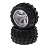 Maxbell 4Pcs Wheel Rim Tire Tyres for WLtoys A979 A979-B A979-A A979-01 RC Truck Car