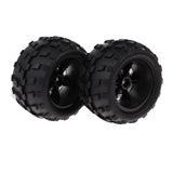 Maxbell 4Pcs Wheel Rim Tire Tyres for WLtoys A979 A979-B A979-A A979-01 RC Truck Car