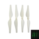 Maxbell 4 Pieces Propeller &4pcs Night Luminous Prop CW CCW Blade for Tello RC Drone
