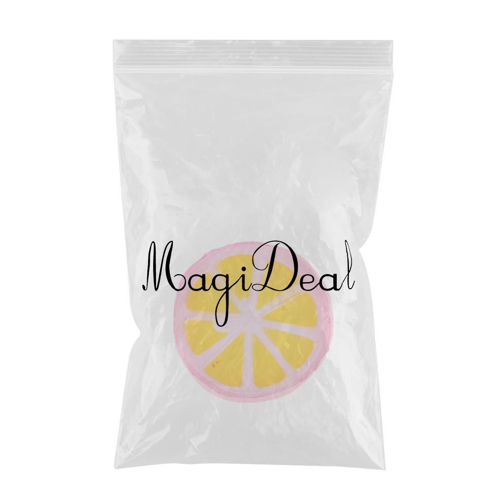 Maxbell Maxbell Jumbo Squishy Soft Slow Rising Squeeze Toy Lemon Pressure Relief Toys Pink