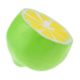 Maxbell Jumbo Squishy Soft Slow Rising Squeeze Toy Lemon Pressure Relief Toys Green - Aladdin Shoppers