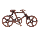 Maxbell Piano&Bicycle Lock Wire Puzzle Brain Teaser Mind Game Toy Metal IQ Test Gift