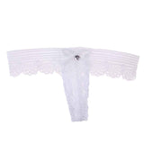 Maxbell Maxbell 1/6 Sexy Thong Lace underwear Female Briefs for 12'' Action Figure  White
