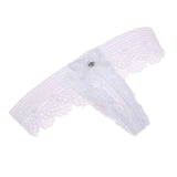 Maxbell Maxbell 1/6 Sexy Thong Lace underwear Female Briefs for 12'' Action Figure  White